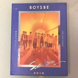 Seventeen 2nd Mini Album - BOYS BE (Hide & Seek Version) CD + Photobook + PCs